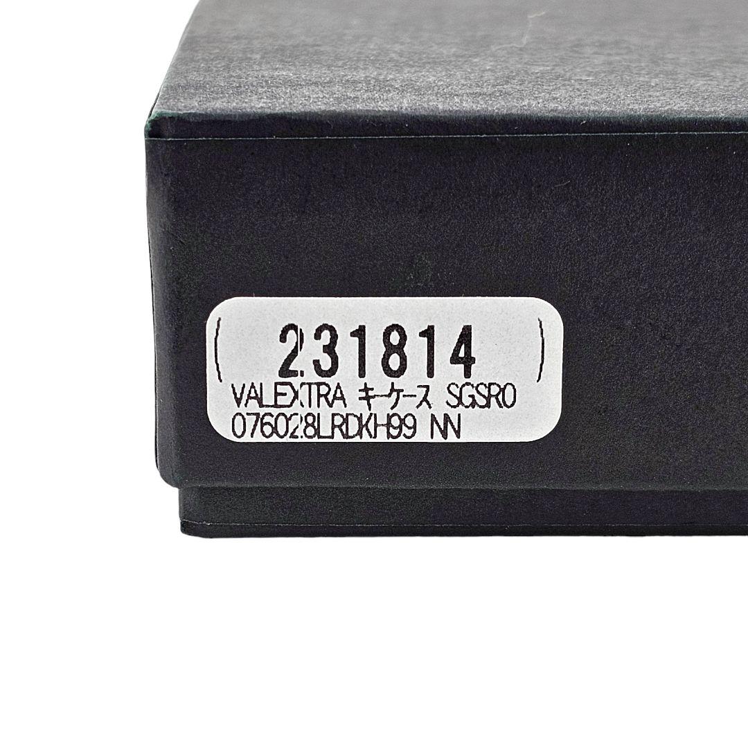 新品 ヴァレクストラ VALEXTRA キーケース NN NERO