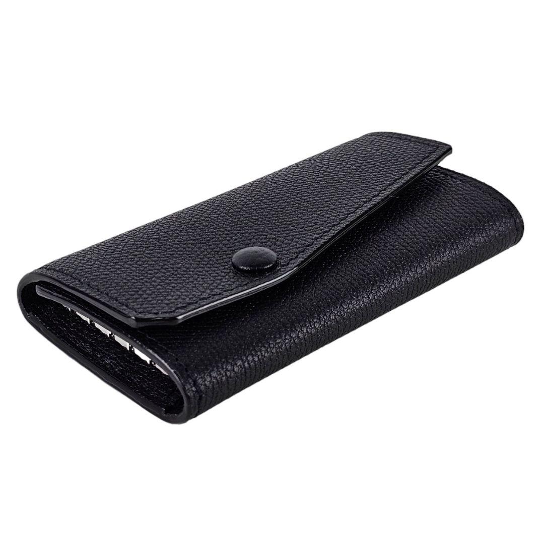 新品 ヴァレクストラ VALEXTRA キーケース NN NERO