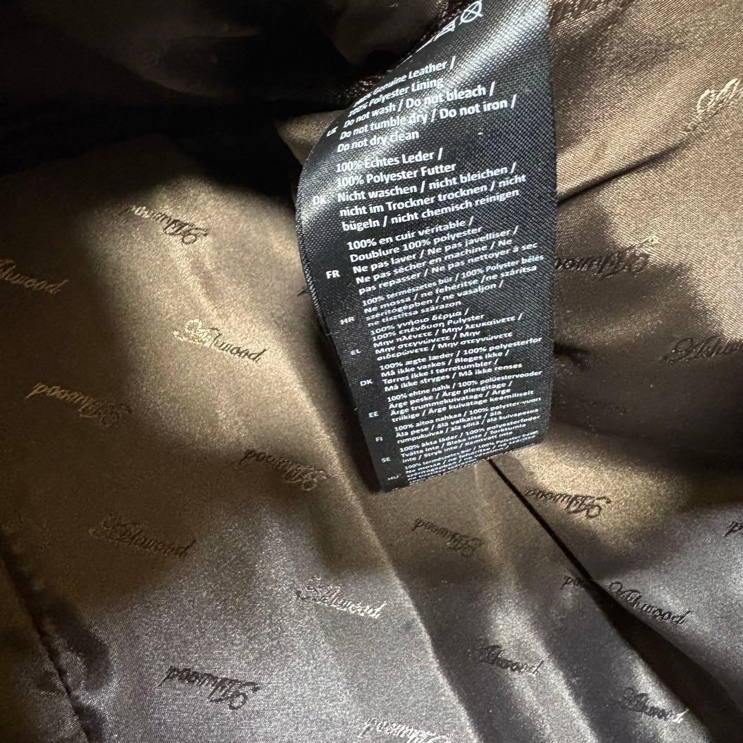 【希少/高級本革】Ashwood レザー ボストンバッグ 2way ブラウン