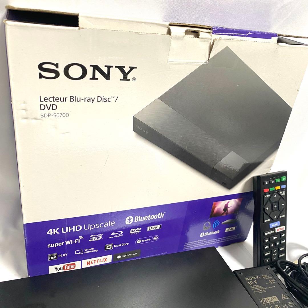 SONY 4K ブルーレイプレーヤー 本体 BDP-S6700
