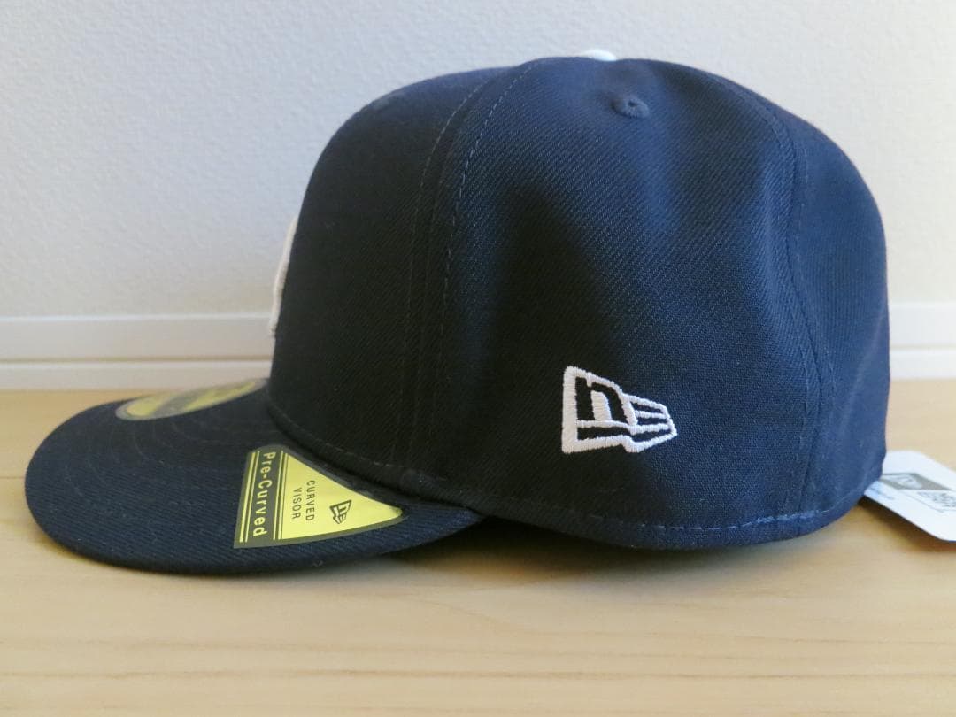 ニューエラ PC 59FIFTY BLACK LABEL ドジャース ネイビー