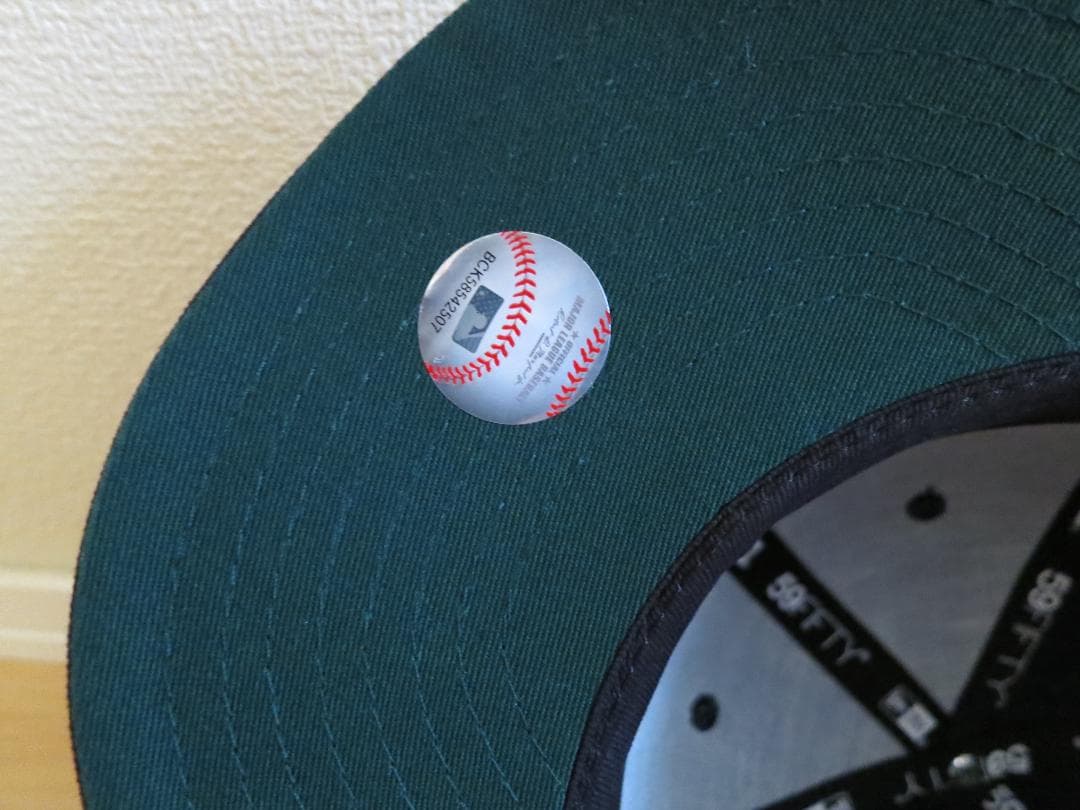 ニューエラ PC 59FIFTY BLACK LABEL ドジャース ネイビー