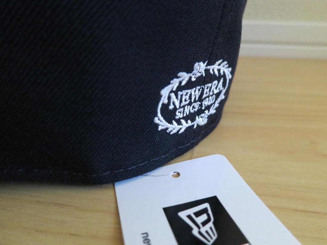 ニューエラ PC 59FIFTY BLACK LABEL ドジャース ネイビー