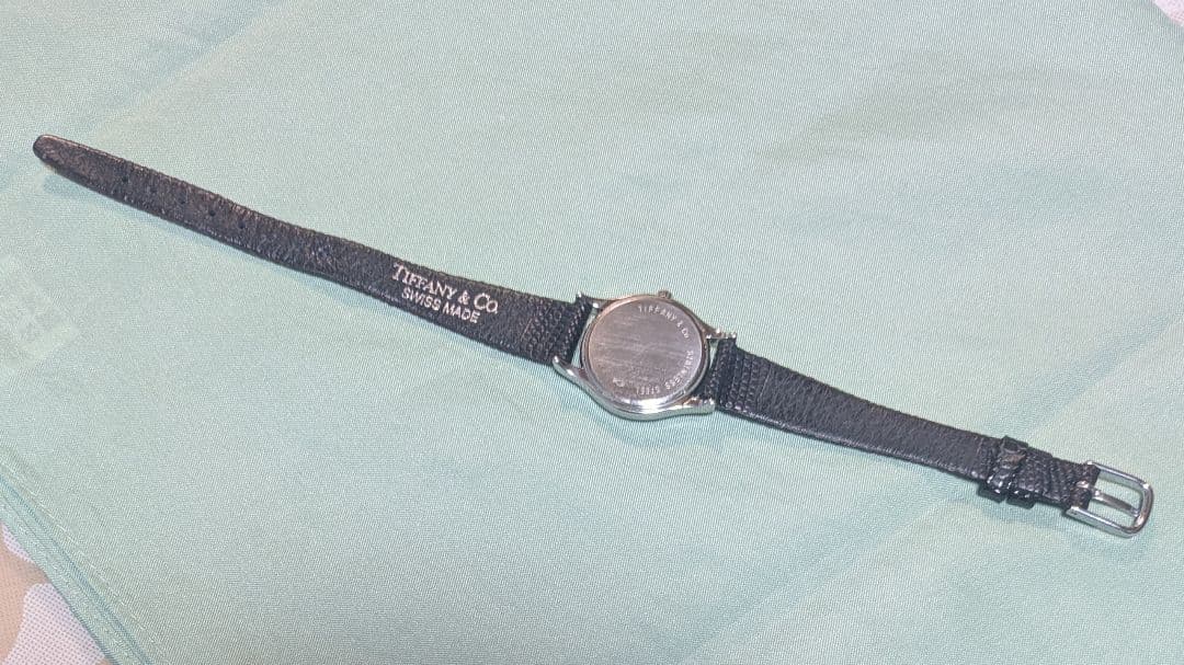 し*ん様 ジャンク Tiffany & Co. アナログクォーツ腕時計