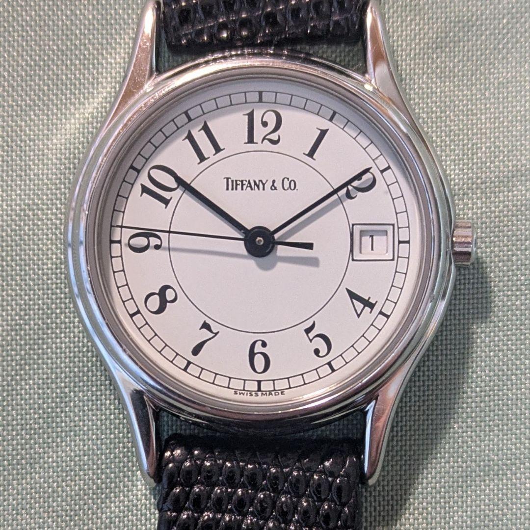 し*ん様 ジャンク Tiffany & Co. アナログクォーツ腕時計