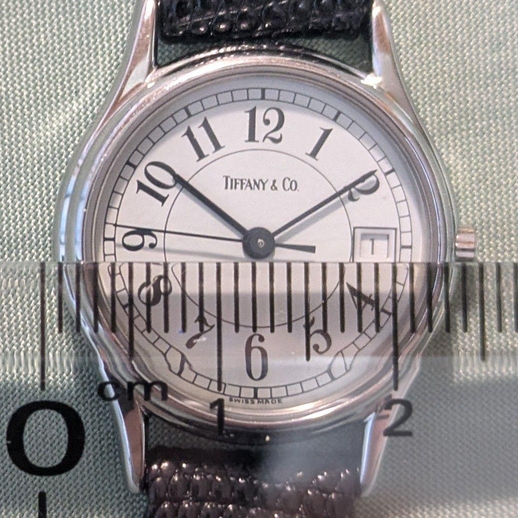 し*ん様 ジャンク Tiffany & Co. アナログクォーツ腕時計