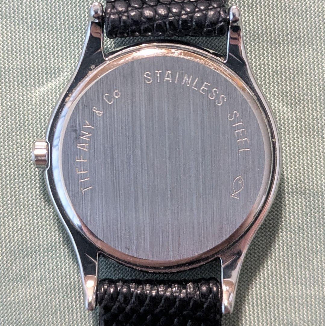 し*ん様 ジャンク Tiffany & Co. アナログクォーツ腕時計