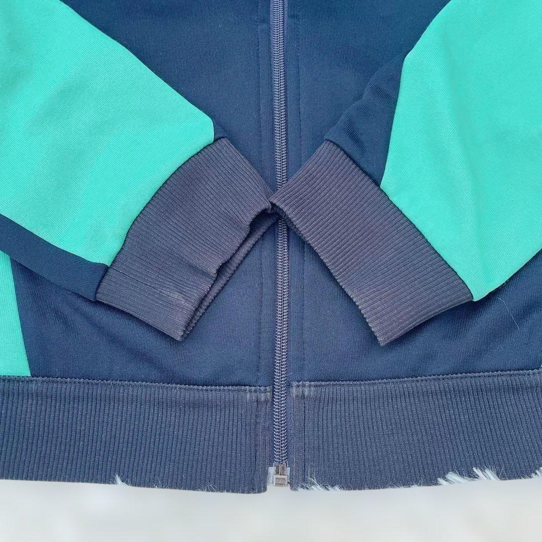 アルマーニエクスチェンジ トラックジャケット　ジャージ　ジップアップ　緑　紺