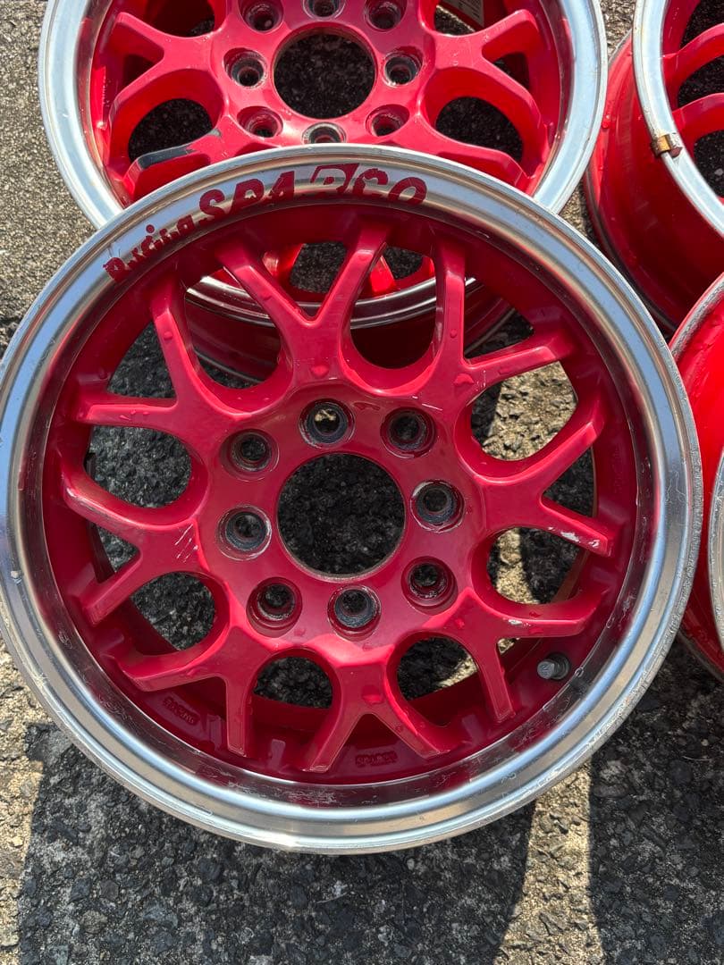 希少　レーシングスパルコ　アルミホイール4本　中古品