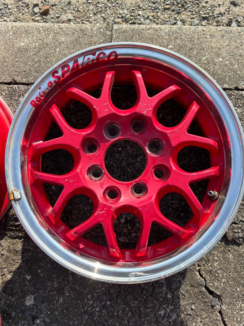 希少　レーシングスパルコ　アルミホイール4本　中古品