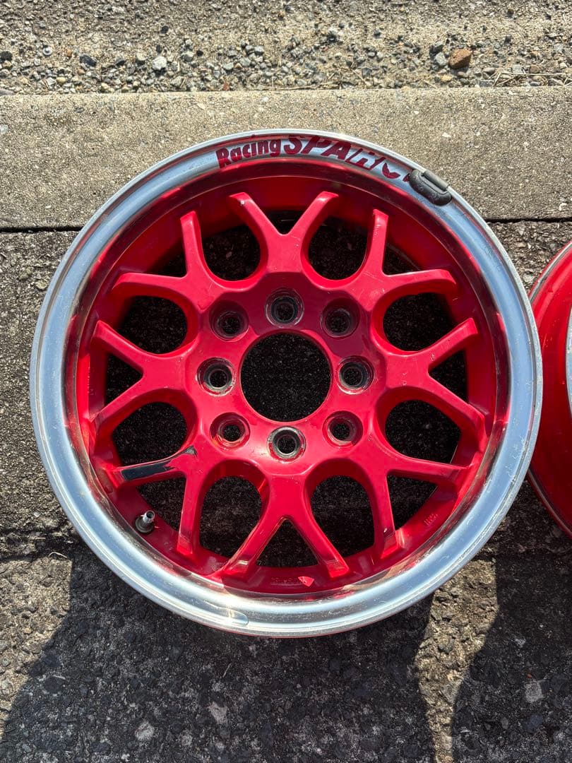 希少　レーシングスパルコ　アルミホイール4本　中古品