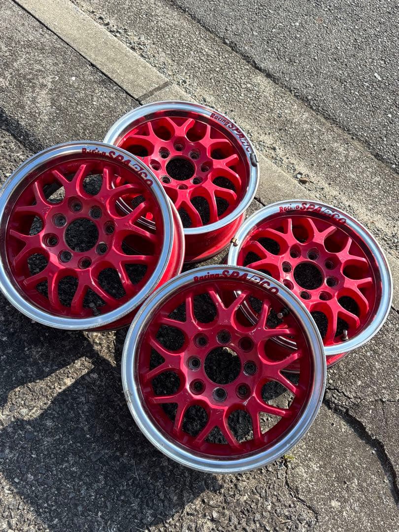 希少　レーシングスパルコ　アルミホイール4本　中古品