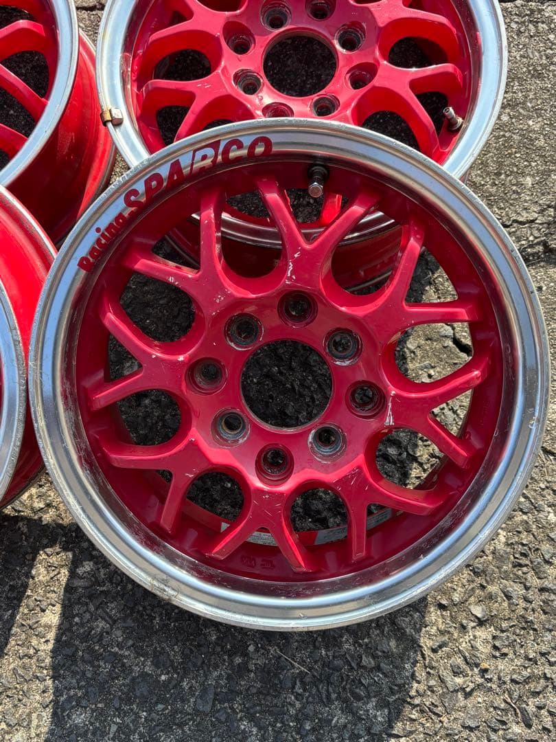 希少　レーシングスパルコ　アルミホイール4本　中古品