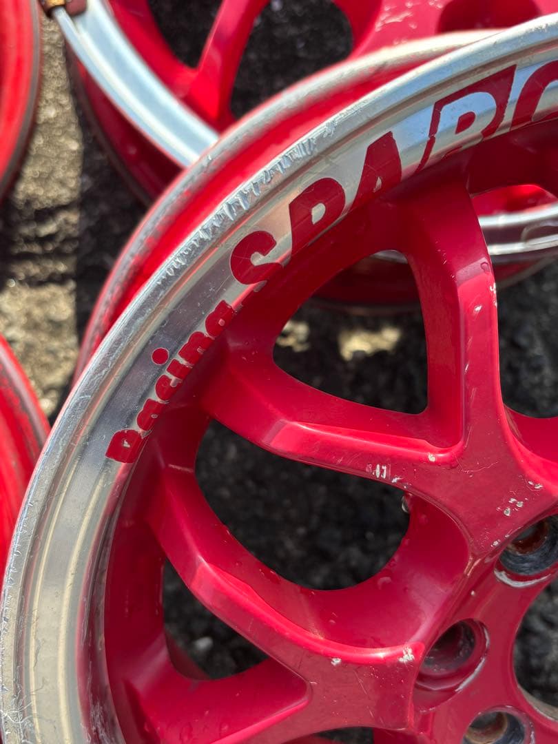 希少　レーシングスパルコ　アルミホイール4本　中古品