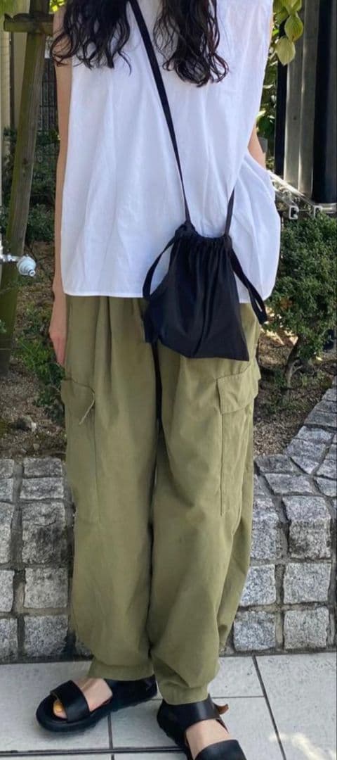 【かぐれ】ユーティリティーイージーパンツ