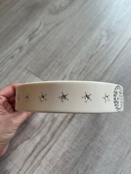 【美品】Gヘアバンド＿ホワイト