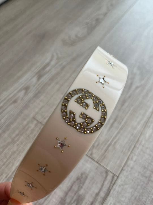 【美品】Gヘアバンド＿ホワイト
