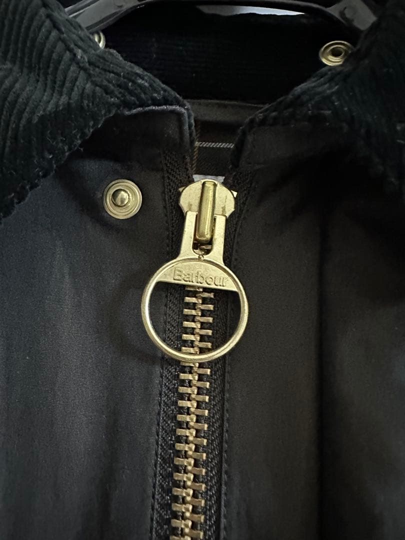 バブアー　JS 別注　BURCTHLEY オーバーサイズ　ロング　黒　36