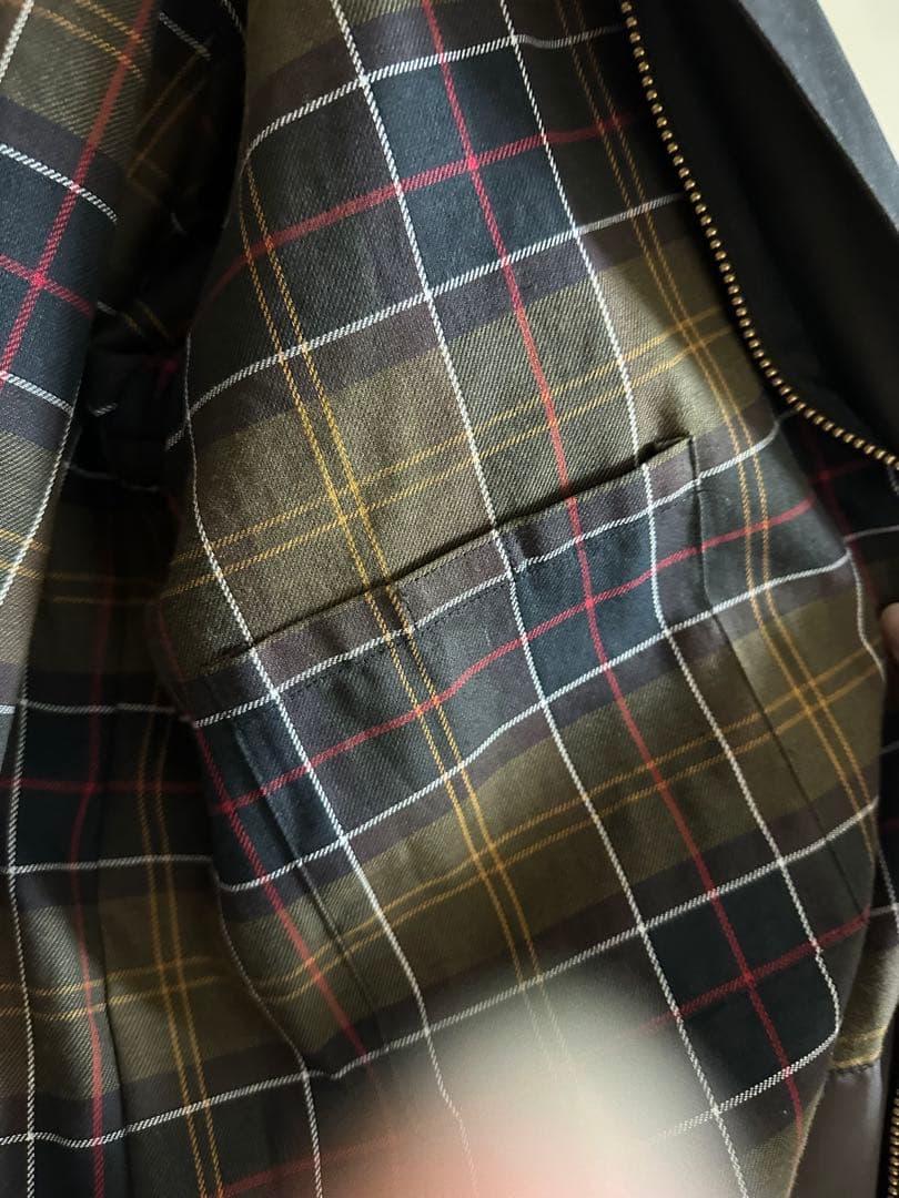 バブアー　JS 別注　BURCTHLEY オーバーサイズ　ロング　黒　36