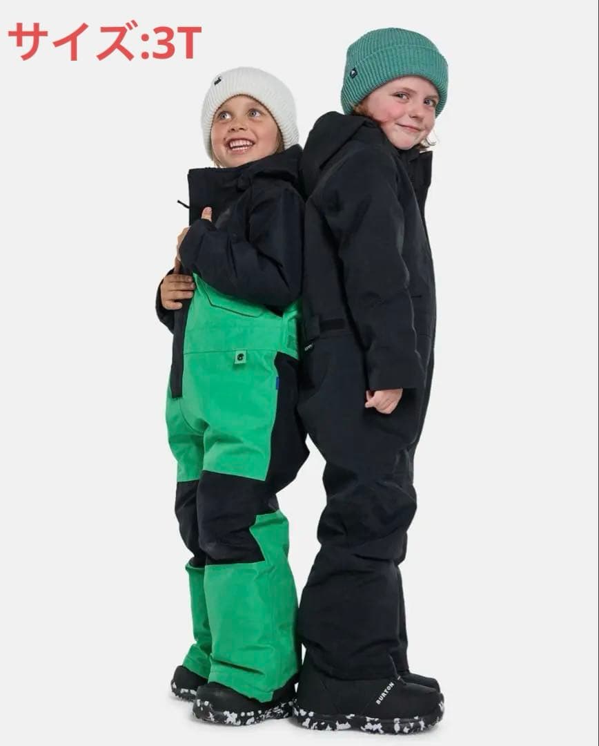 バートン トドラーワンピース BURTON GORE-TEX BLALK 3T