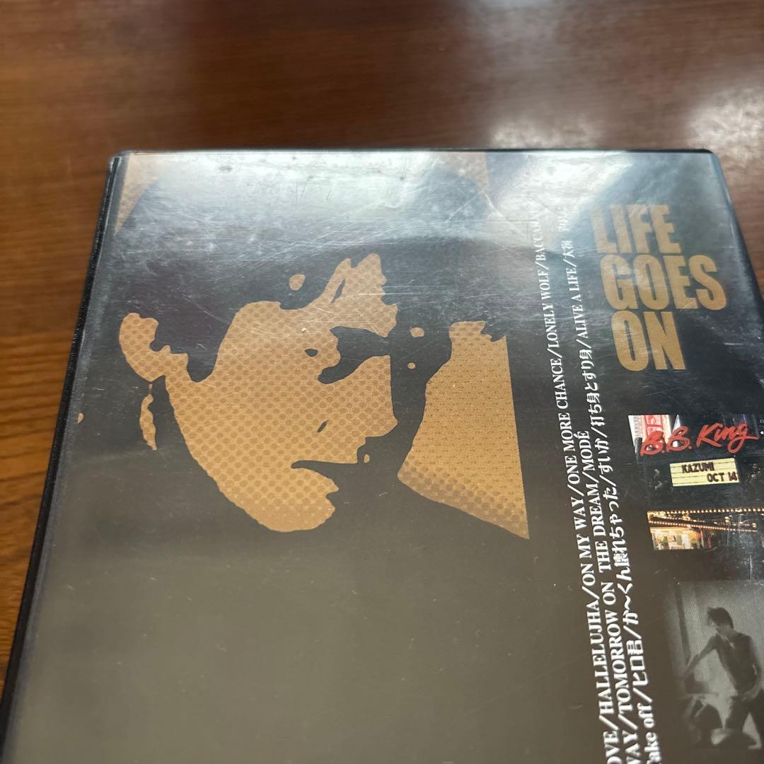 No.747 中古品 諸星和己さん　 DVD LIFE GOES ON
