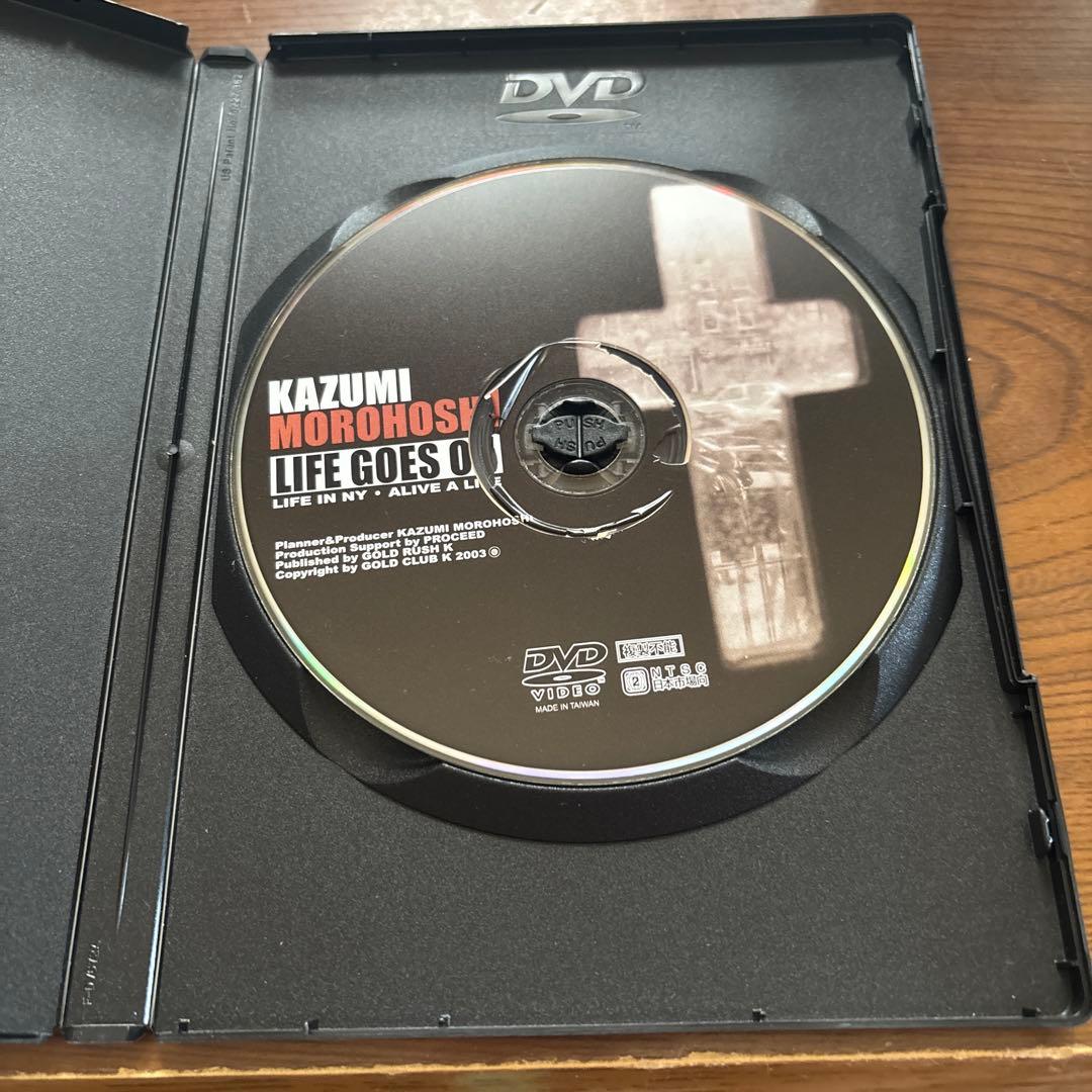 No.747 中古品 諸星和己さん　 DVD LIFE GOES ON