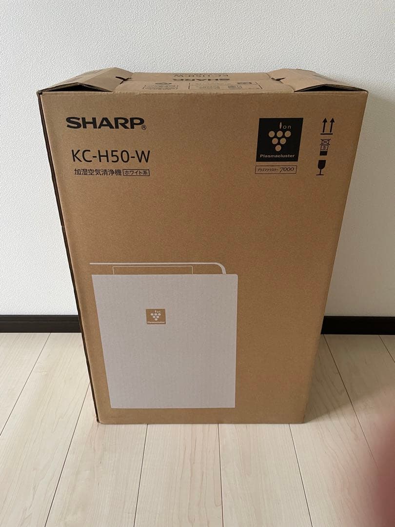 空気清浄機・イオン発生器 SHARP KC-H50-W