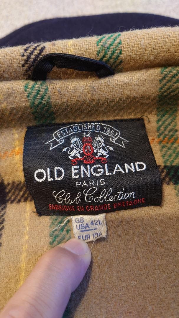 英国製 OLD ENGLANDオールドイングランドダッフルコート