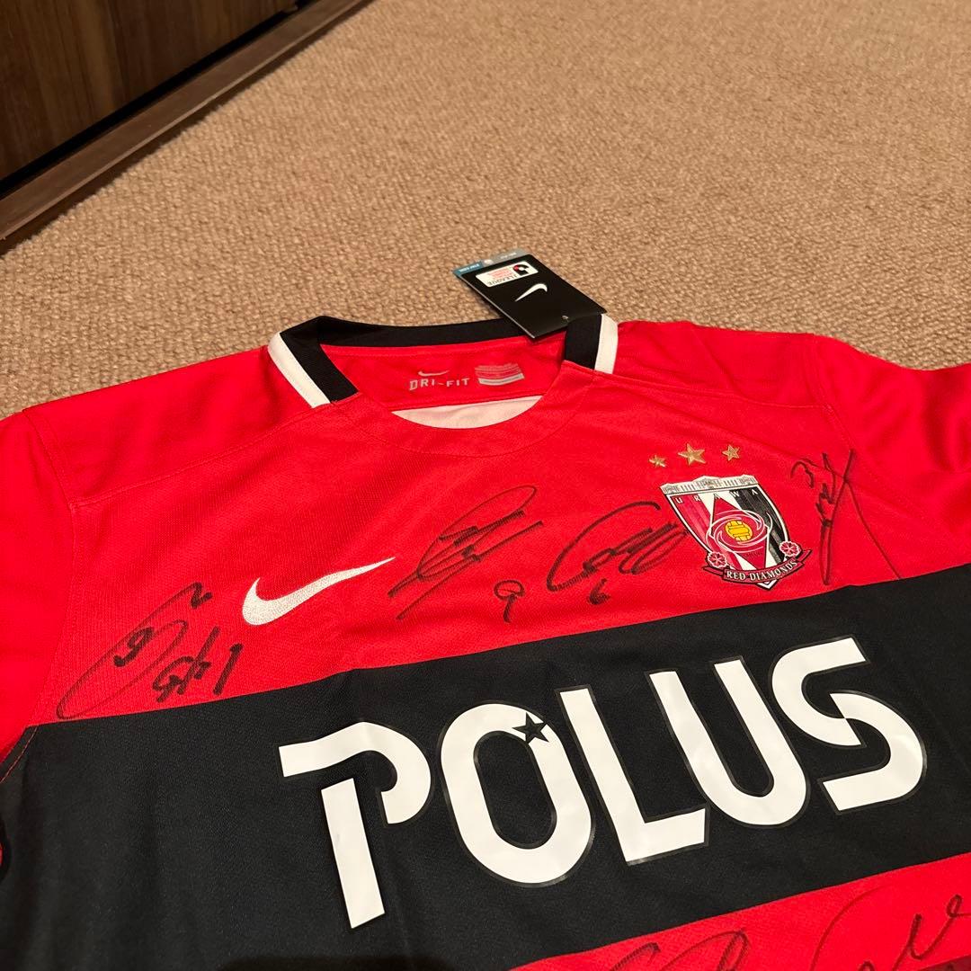 最終値下げ！浦和レッズ　サイン入りユニフォーム