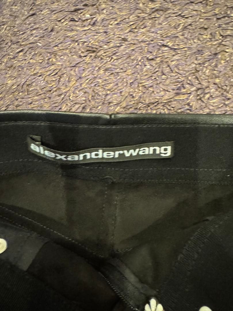alexanderwang スタッズ付きレザーショートパンツ サイズ0