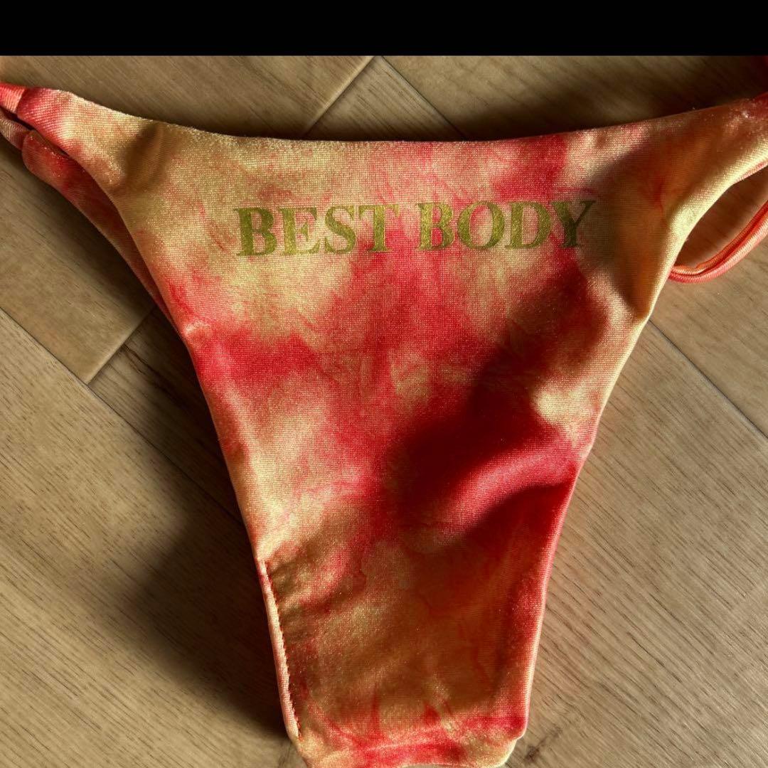 ベストボディジャパン 2023大会ビキニ オレンジマーブルxsサイズ