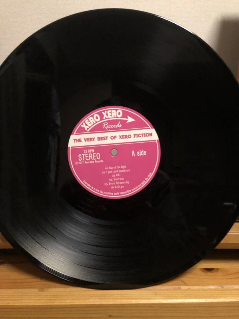 XERO FICTION レコード 3枚セット