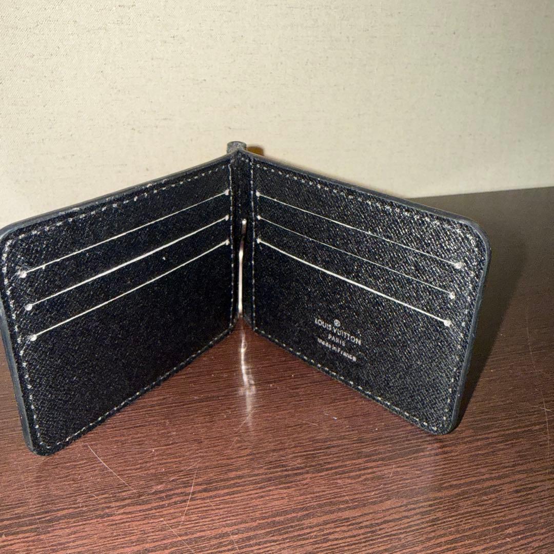 れん様限定ルイ・ヴィトンブラック マネークリップ
