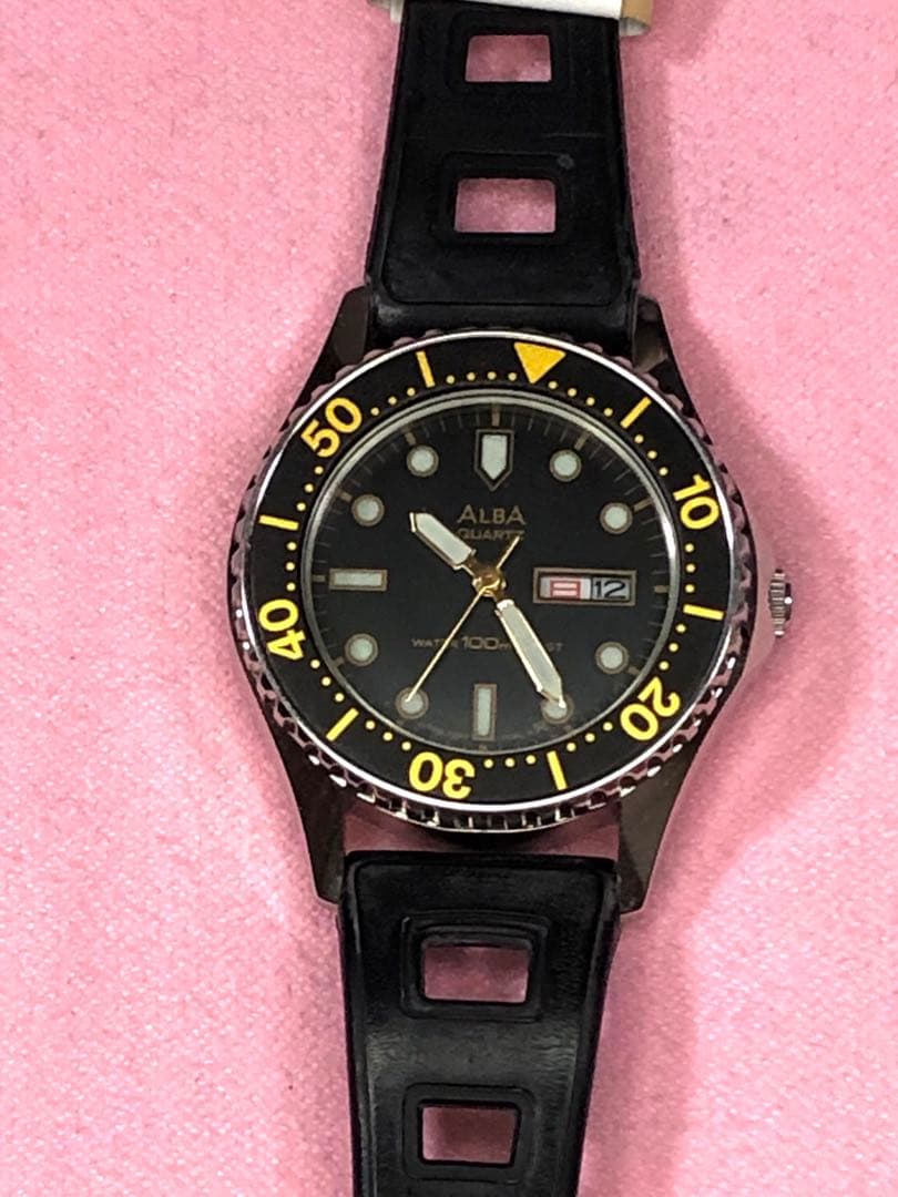 激レア　未使用　レディース　腕時計　SEIKO ALBA ダイバー　2本まとめ