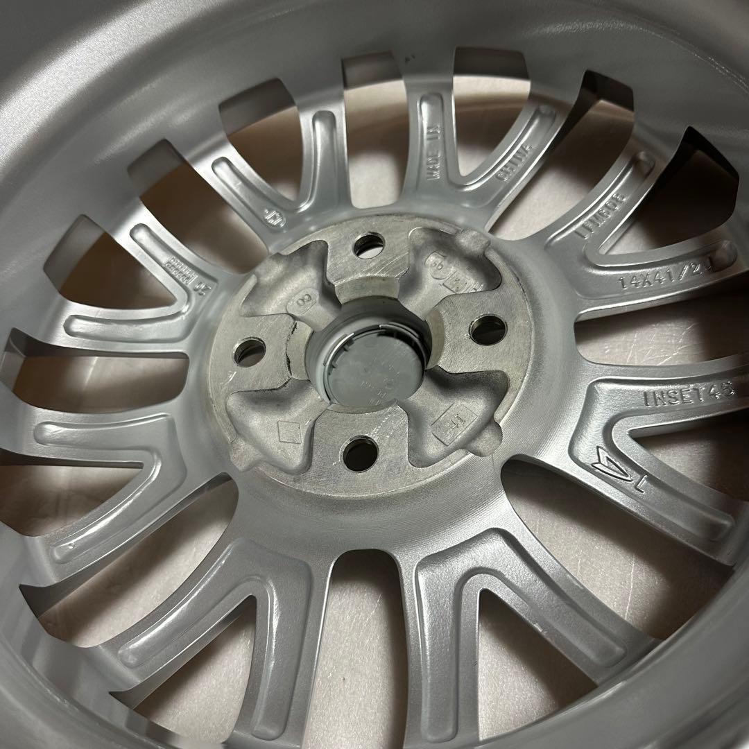4本セット　14インチ　ダイハツ純正　オプション　ホイール　シルバー　美品