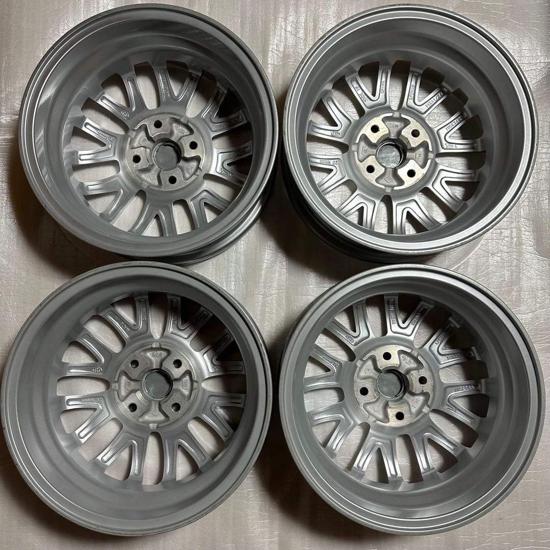 4本セット　14インチ　ダイハツ純正　オプション　ホイール　シルバー　美品