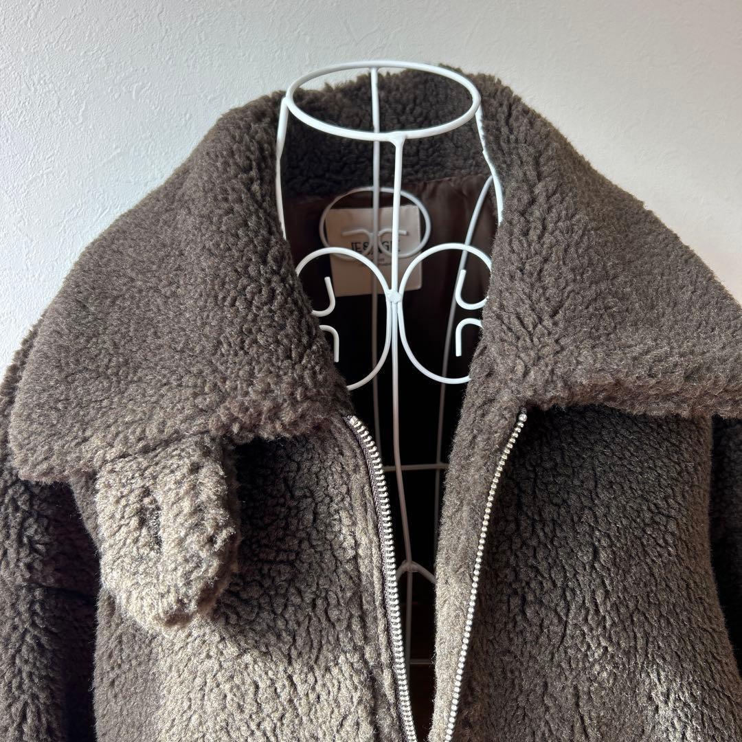 【タグ付き未使用！】ジャーナルスタンダード レサージュ　トスカーナ ボアブルゾン