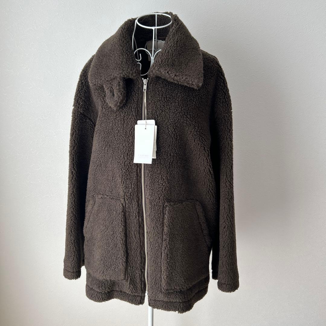 【タグ付き未使用！】ジャーナルスタンダード レサージュ　トスカーナ ボアブルゾン