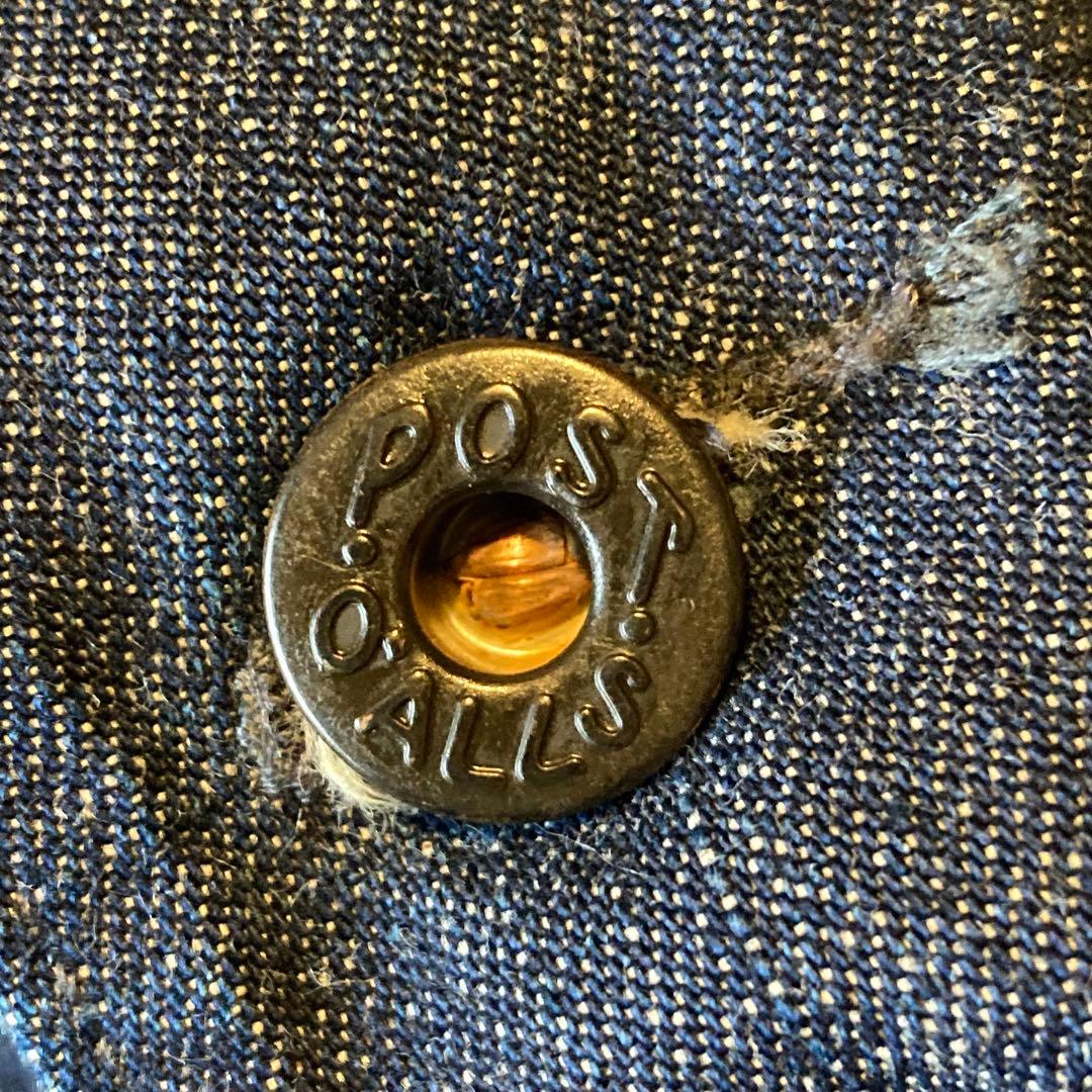 値下げ可【サイズS】POST O'ALLS デニムカバーオール