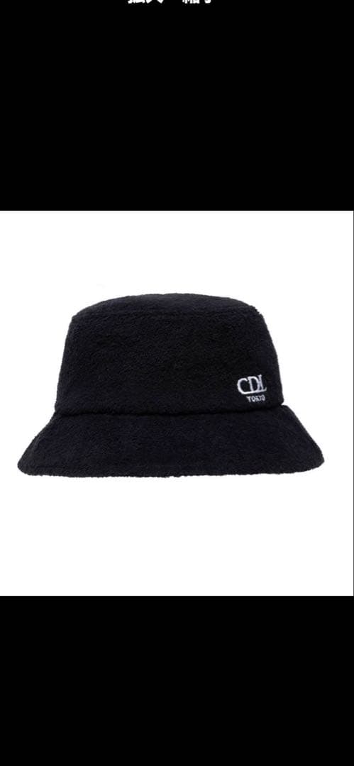 CDL TOKYO 黒 バケットハット 男女兼用
