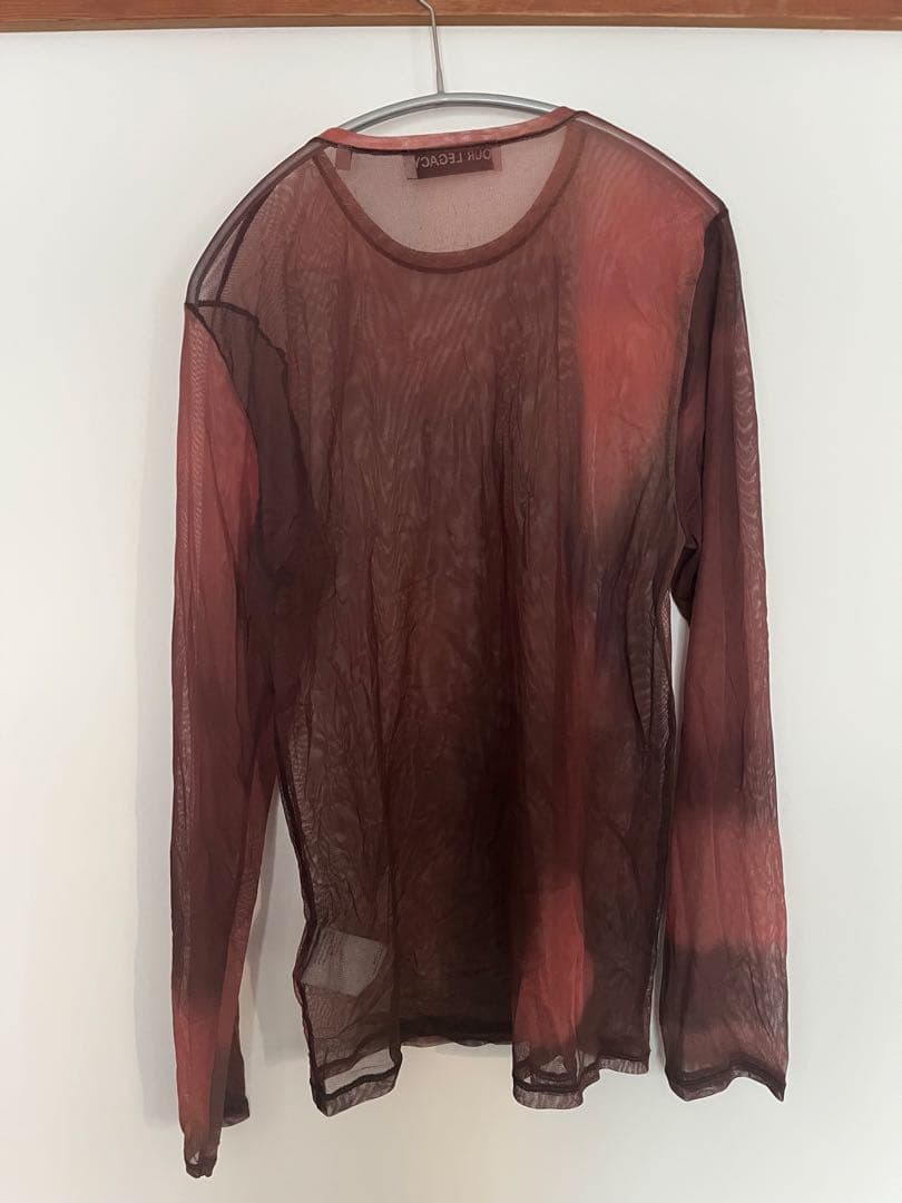 our legacy メッシュトップス