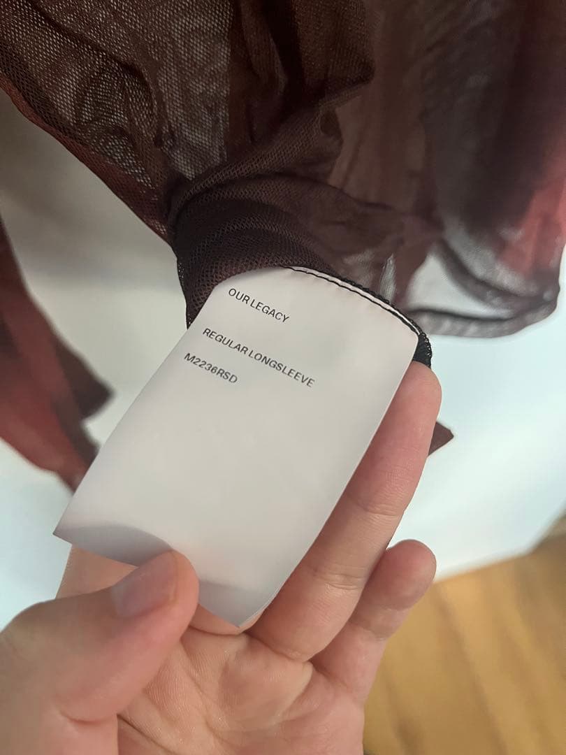 our legacy メッシュトップス