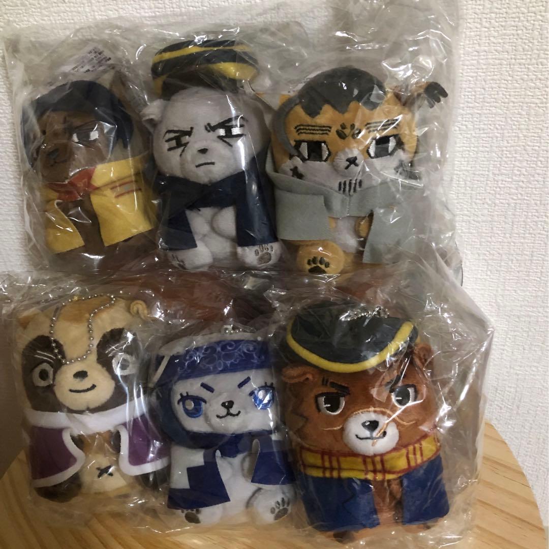 ゴールデンカムイ　どうぶつフォーゼ　マスコッ6種セット