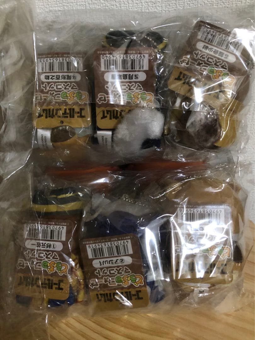 ゴールデンカムイ　どうぶつフォーゼ　マスコッ6種セット