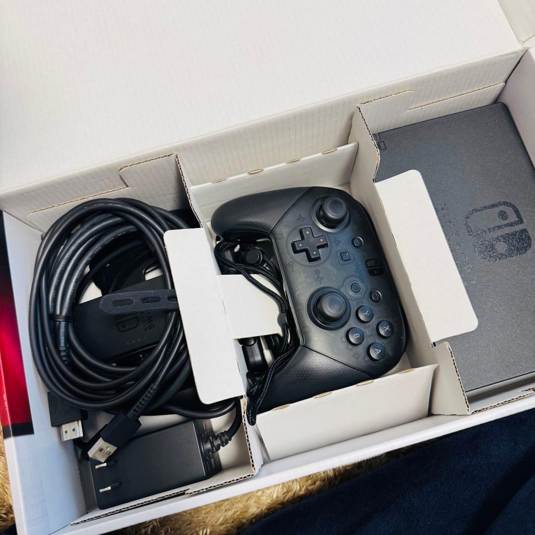 Nintendo Switch 本体 グレー　➕ Proコントローラー　スイッチ