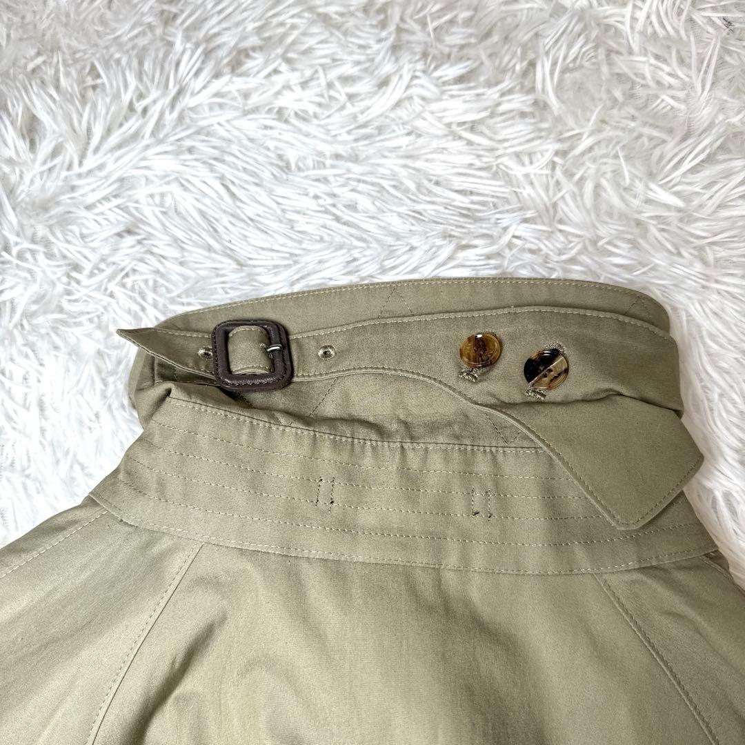 美品✨SANYO 100年コート トレンチコート 青森ファクトリー オリーブ L