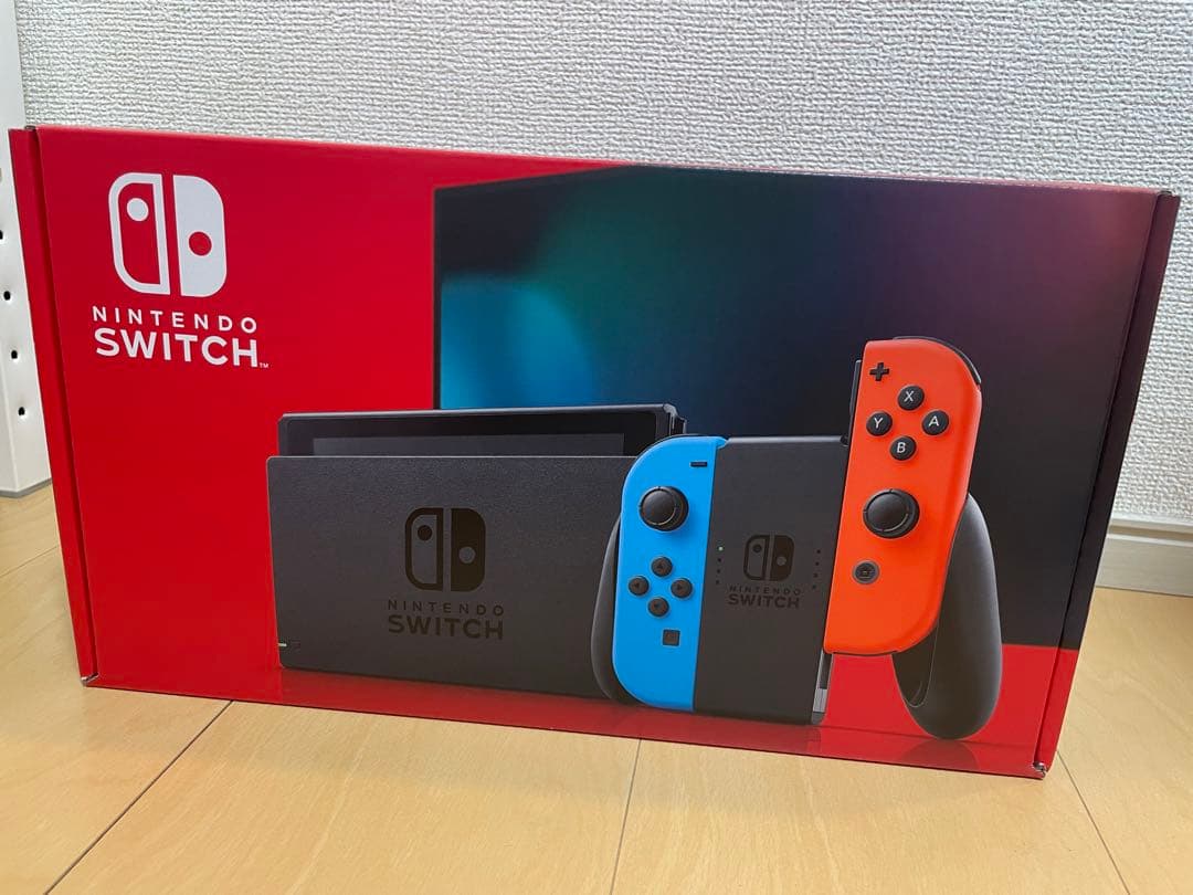Nintendo Switch 本体 赤/青 ジョイコン付き