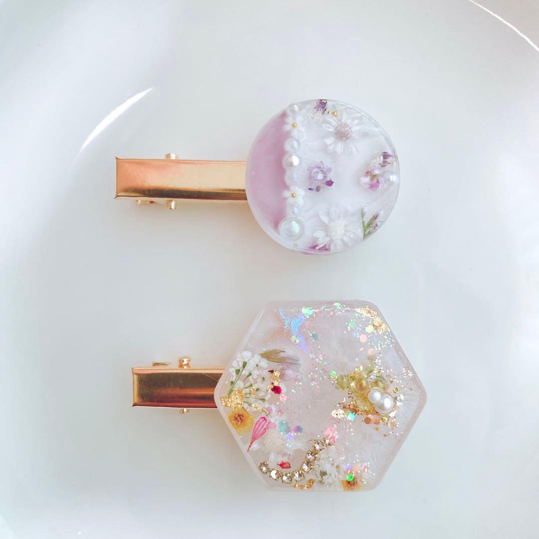 yukoページ　パーツなし　3点クリップ　4 点