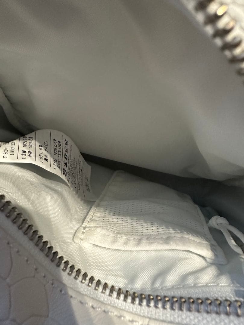 バッグ Supreme Nike Leather Shoulder Bag white