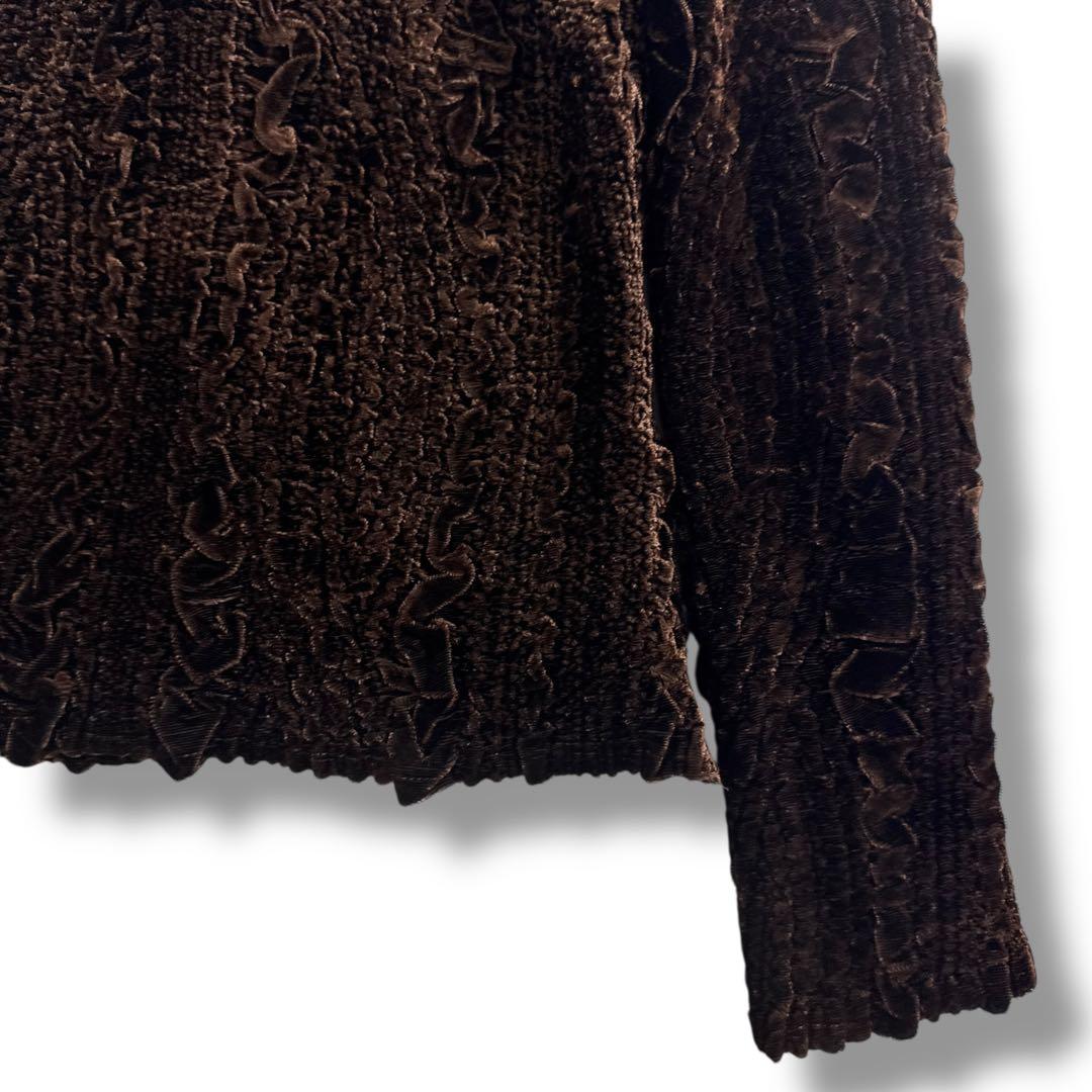 ユキトリイ インターナショナル 軽量ストレッチジャケット Gプリーツ 皺プリーツ